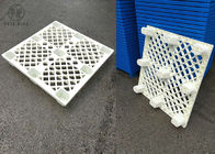 Lightweight Nestable HDPE Plastic Pallets With 9 Legs And Open Deck P1010 4 Sides