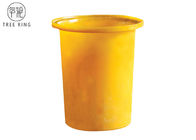 Round Recycling Hdpe Plastic Bucket Rotomould Durable Refuse M50L Customized