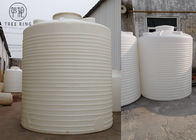 300 Gallon Food Grade Roto Mold Tanks , PT 6000L Flat Top Chemical Totes Containers