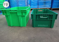 Hygienic 180* Collapsible Plastic Crate Heavy Duty 600 * 400 * 235mm With Lid