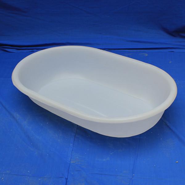 Heavy Duty Oval Shape Poly Tubs Tanks With Flat Bottom Roto Molding