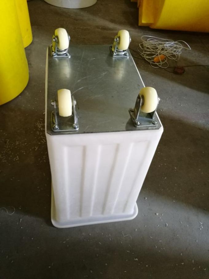 plastic laundry cart with wheels