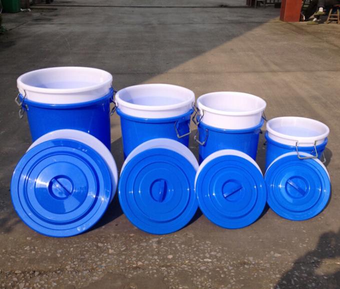 Stackable Round Small Garbage Pail With Lid B50L Heavy Duty Food Grade