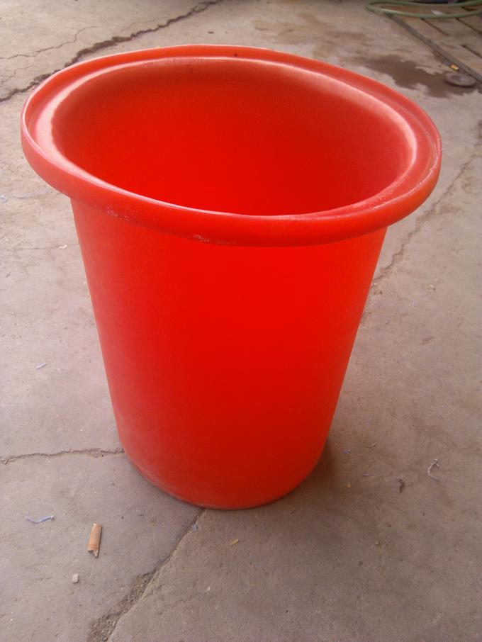 Lldpe Colored Rotomolding Plastic Round Bins Chip / Potato Food Grade