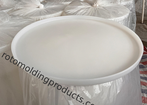 55 Gallon Chemtainer Crosslinked Polyethylene Open Top Cylindrical Tanks PE For Material Handling