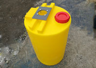 Round PAM PAC Chemical Dosing Tank With Bulkhead Mc200l Rotomoulding Durable