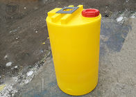 Round PAM PAC Chemical Dosing Tank With Bulkhead Mc200l Rotomoulding Durable