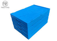 50 Liter Folding Plastic Collapsible Plastic Crate With 4 Handles 600 * 400 * 280