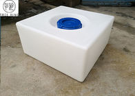 60l Rectangular Plastic Water Tank  For Drinking Water Storage White / Yellow