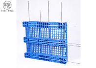 Medium Duty Molded Plastic Pallets With Steel Bar Racking Load 1200 * 1000 * 170 mm