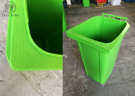 Red / Green Plastic Rubbish Bins , 240 Liter Waste Wheelie Bin For Recycling Paper