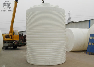 Cylindrical Custom Roto Mold Tanks White / Black Plastic Water Storage Tanks PT20,000L