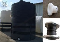 Cylindrical Custom Roto Mold Tanks White / Black Plastic Water Storage Tanks PT20,000L