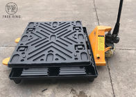 TP 1210 HDPE Plastic Pallets , Thermoformed Plastic Pallets With Top Cap / Cover