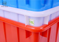 W120l Printed Stackable Strong Plastic Storage Containers  HDPE Injection Molded