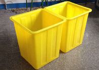 Hard K180 Large Square Plastic Containers Internal Liner And Recycling Multi Color