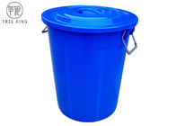 35 Gallon Large Plastic Rubbish Bins , Extra Large Garbage Can With Handles