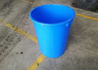 B280L Households Plastic Rubbish Bins , Storage Round Bucket With Lid For Collection