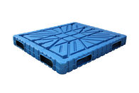 1400 X 1200 Double Face HDPE Plastic Pallets , Beverage Stacking Vacuum Plastic Skids