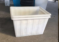 Straight-Sided Industrial Laundry Bins On Wheels 450 Litre Polyethylene Roto Moulded