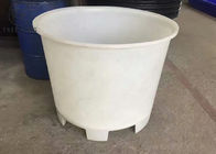 Round Industrial Bucket Poly Box Truck For Textile / Dyeing Finishing CM600 Rotomold