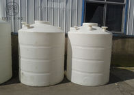 Vertical Liquids Storage Plastic Custom Roto Mold Tanks With Outlet Drain PT 2000L
