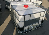 Steel Caged Tote Stackable Ibc Liquid Storage Containers Tanks 500L / 132Gallon LLDPE