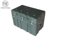 Pasokan Kotak Roto Molded Cases , Peralatan Militer Packing Hard Case Shipping Containers