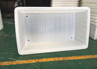 K1500L Large Rectangular Poly Box Truck With Outlet For Laundry Commercial
