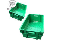 Hygienic 180* Collapsible Plastic Crate Heavy Duty 600 * 400 * 235mm With Lid