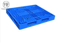 Double Deck Reversible Hdpe Plastic Pallets Stackable With 6 Reinforcement Bar