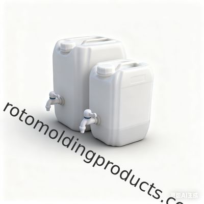 Molded-in Handle 15Liter Plastic Jerry Can For Easy Handling And Durable Storing Water