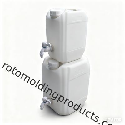 20 Liters Capacity Rectangular Jerrycan with Screw Tap Sturdy and Durable