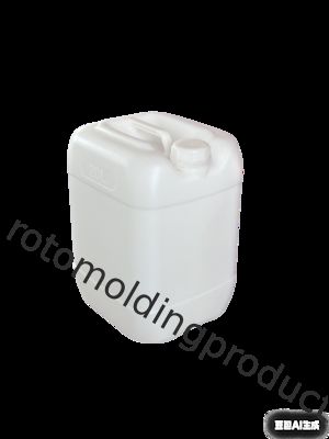 Ergonomic Handle Poly Box Truck Constructed with Rotational Moulded Technique and Stainless Steel Base