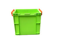Green Square Euro Stacking Containers With Locking Lids For Turbocharged Storage