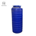 Blue Color Round 250 Gallon Plastic Water Storage Tanks For Liquid Feed Storage