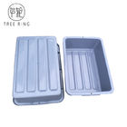 Grey Color Rectangular Hotel And Restaurant Serving Tray  560*380*176 mm