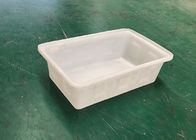 Roto Industrial Grade Heavy Duty Plastic Square Meat Tubs Fish Bin Drip Tray For Freezing
