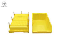 Assembly Bench Plastic Bin Boxes , Stackable Storage Boxes For Warehouse Shelving