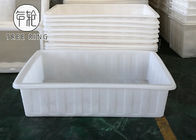 380L Rotomolding Plastic Rectangular Hydroponic Grow Tanks With Growing Bed Stand