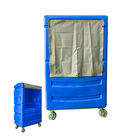 1000 Liter Laundry Linen Trolley Dolly For Material Handling
