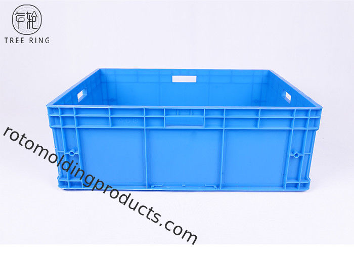 Large Heavy Duty Plastic Storage Boxes With Lids Household 800 * 600 * 280mm
