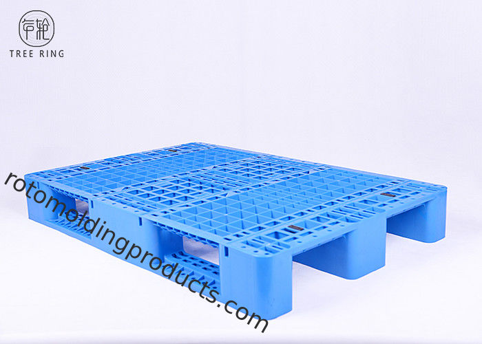Racking Reusable Plastic Skids Pallets For Fork Trucks With 4 Way Entry P1208