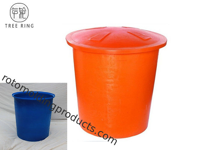 Circular Open Top Round Plastic Water Trough With Lids 850 * 670 * 850mm M300L