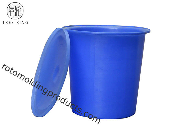 Heavy Duty Cylindrical Open Top Plastic Barrels Drum M100L
