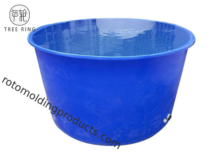 M2000L Large Plastic Open Top Cylindrical Tank For Duck Horse Feeding Equine Stable