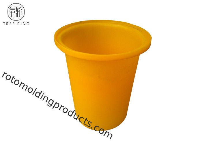 Lldpe Colored Rotomolding Plastic Round Bins Chip / Potato Food Grade With Bung 70L
