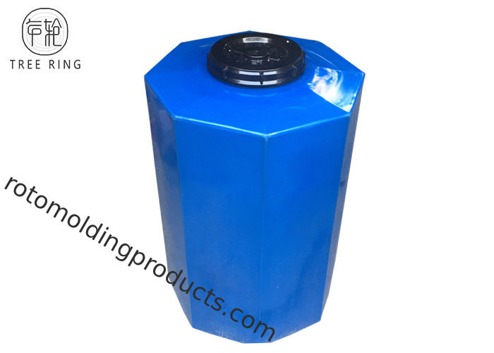 Rotational Molding Irrigation Plastic Water Storage Tank Blue / White Water Proof