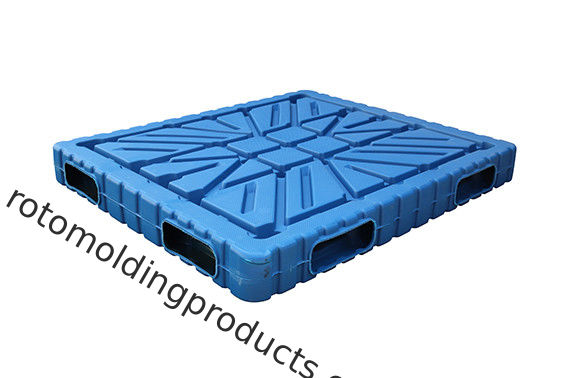 1400 X 1200 Double Face HDPE Plastic Pallets , Beverage Stacking Vacuum Plastic Skids