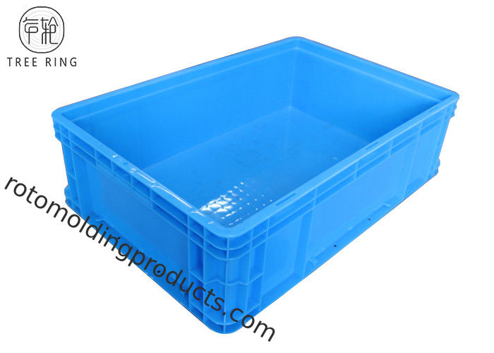 Heavy Duty Plastic Storage Euro Stacking Containers With Lids , Euro Stacking Boxes